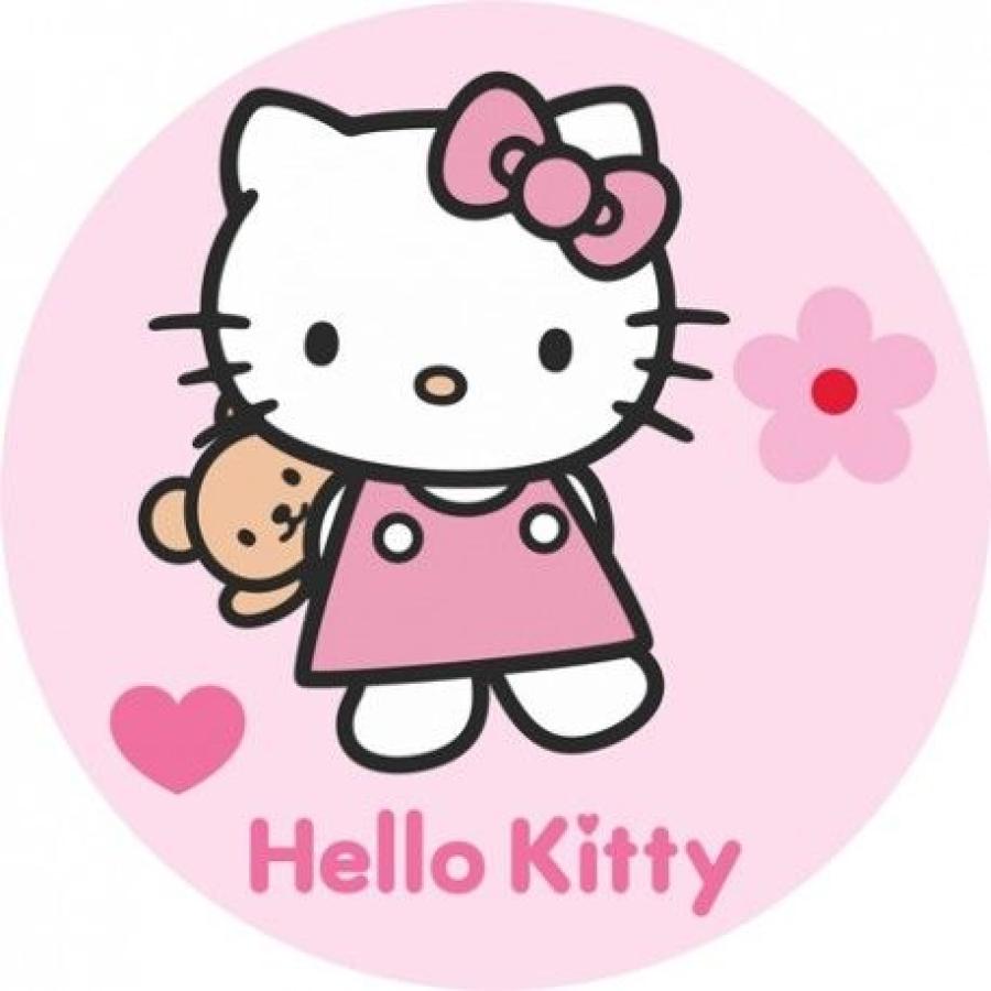 Cialda In Ostia Cartoni Hello Kitty Tonda Decorazione Torta Dischi  Commestibile -  - Addobbi ed articoli per feste, eventi e  party