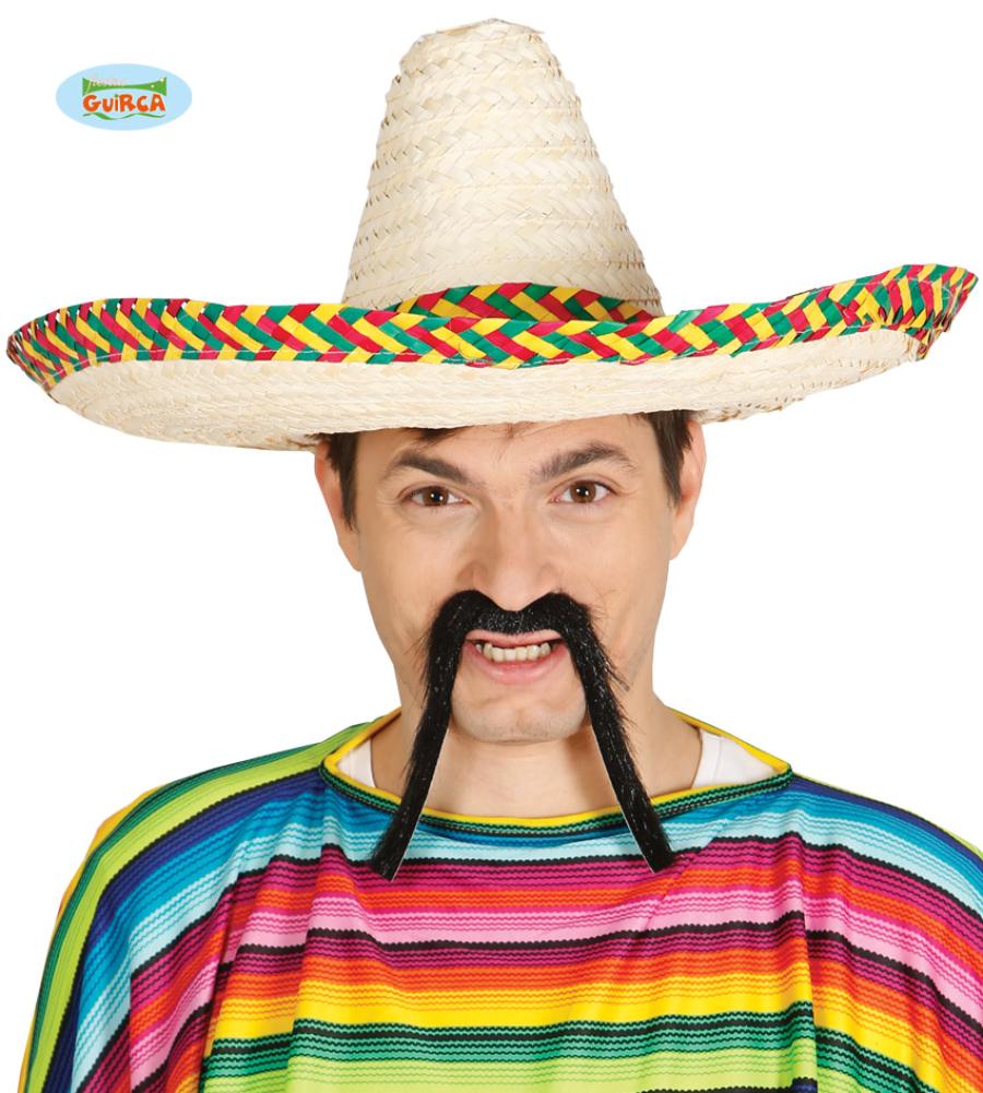 Sombrero messicano multicolor per adulto