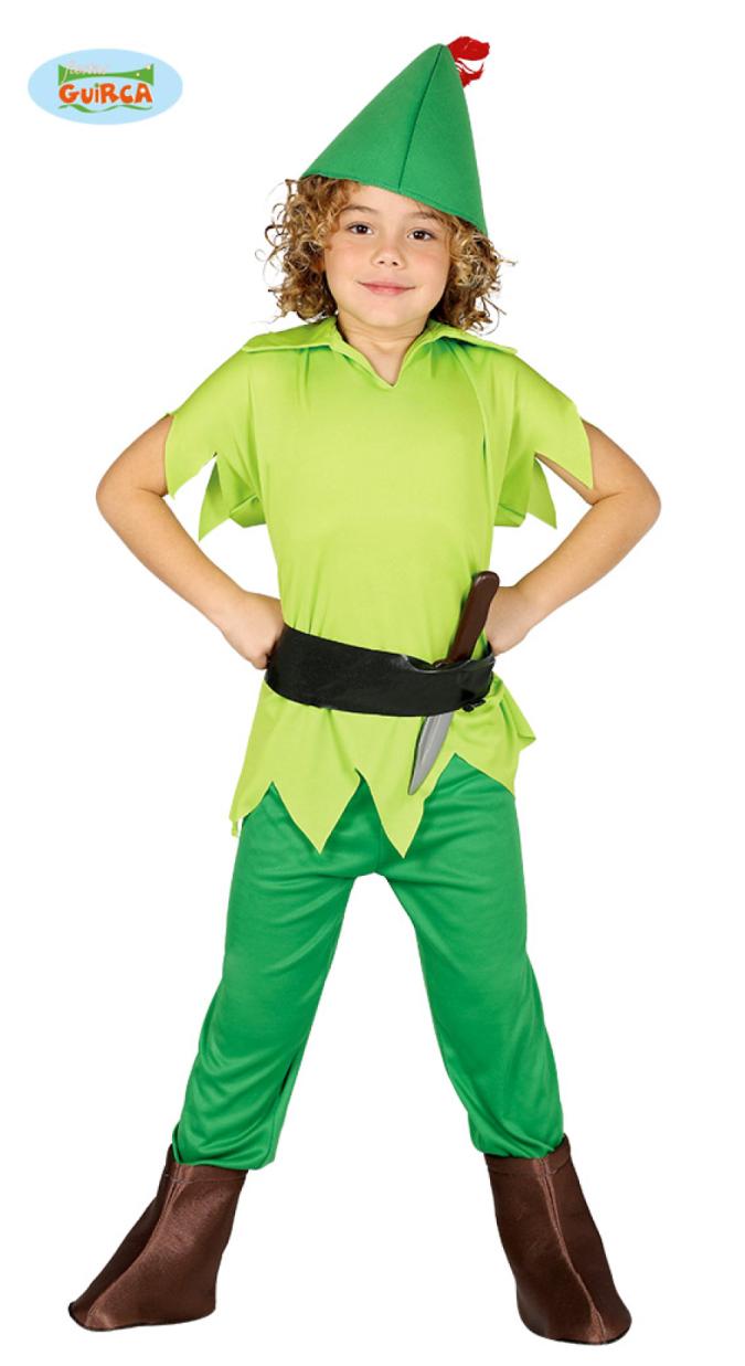 Costume Arcere Robin Hood Harrow Bambino 7/9 Anni Travestimenti Carnevale -   - Addobbi ed articoli per feste, eventi e party